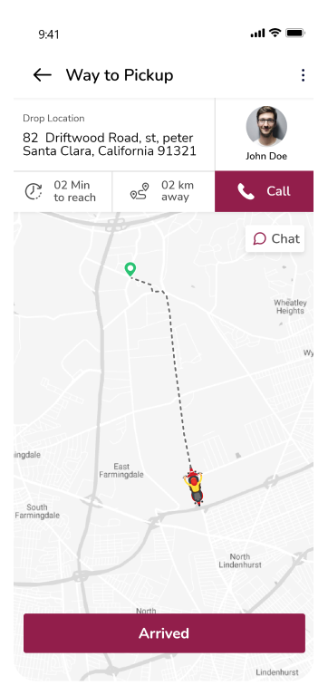 real-time delivery tracking