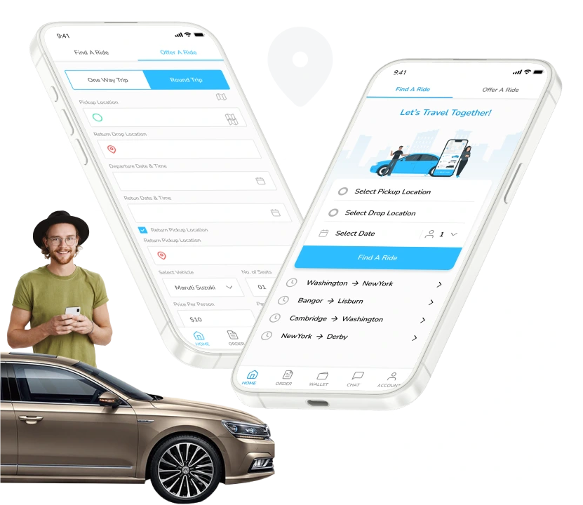 blablacar clone app