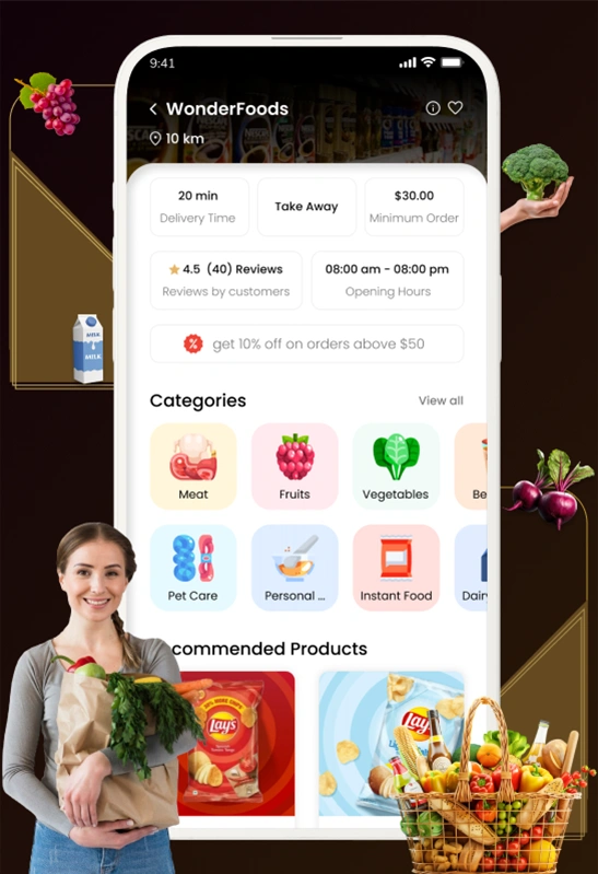 grocery store app