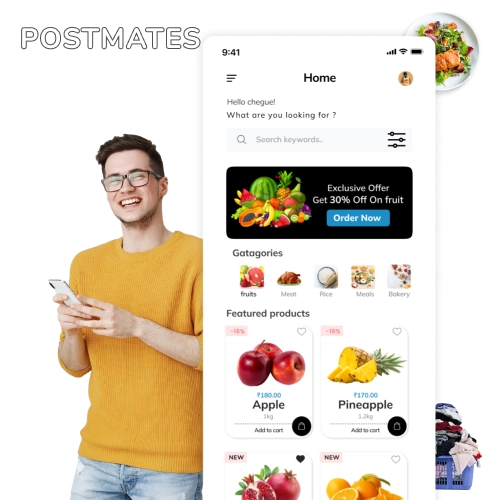 postmates clone script