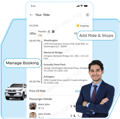 publish ride carpool clone