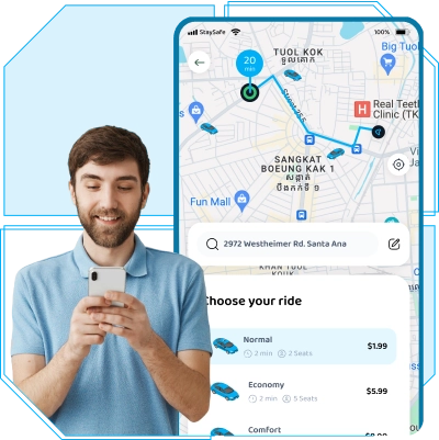 blablacar clone app