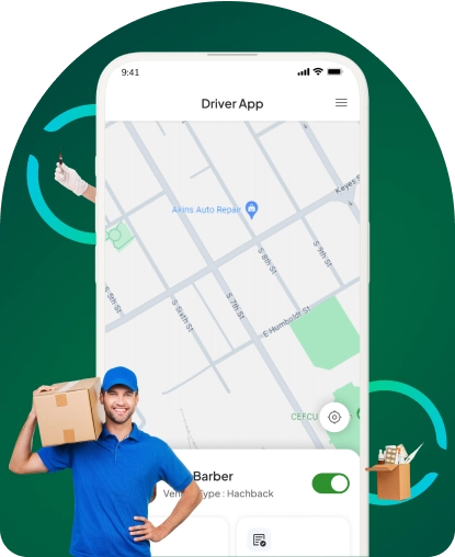 Driver App Features