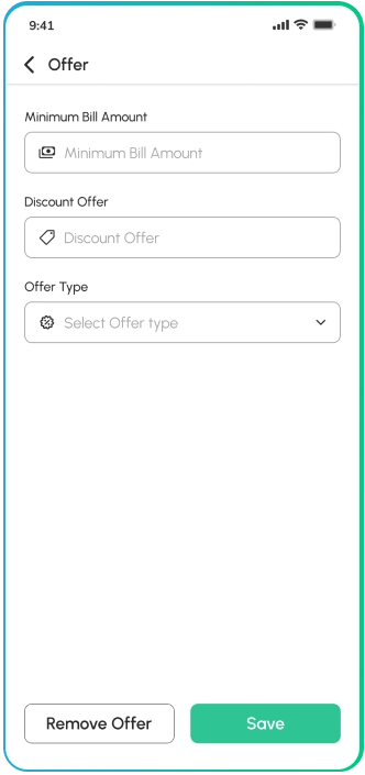 store app - offer