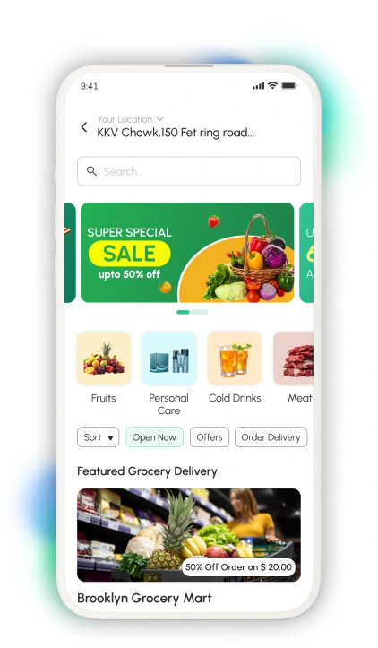 delivery anything customer app features