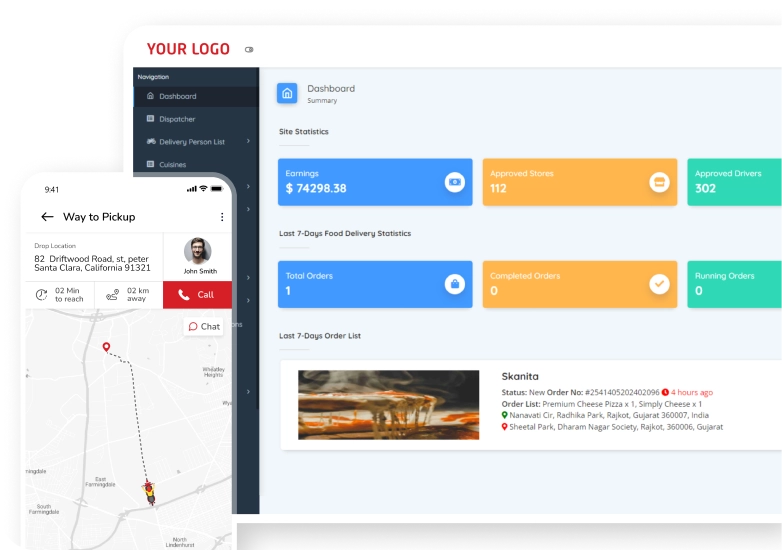 Delivery Hero Clone Script