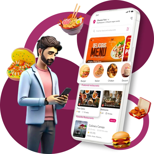 foodora clone app