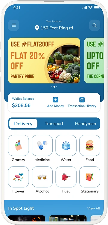 customer app wallet