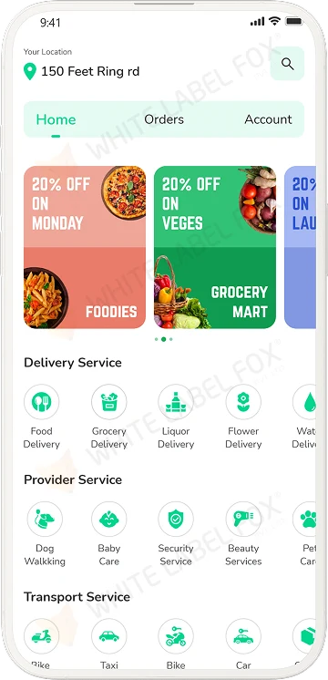 customer app navigation