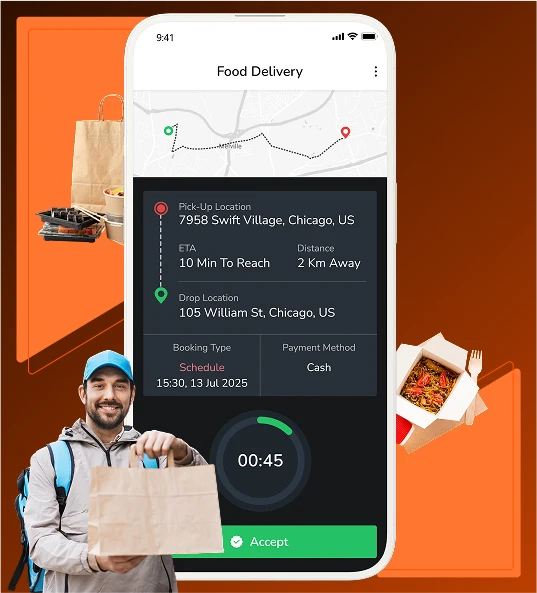 GrubHub Clone App Features