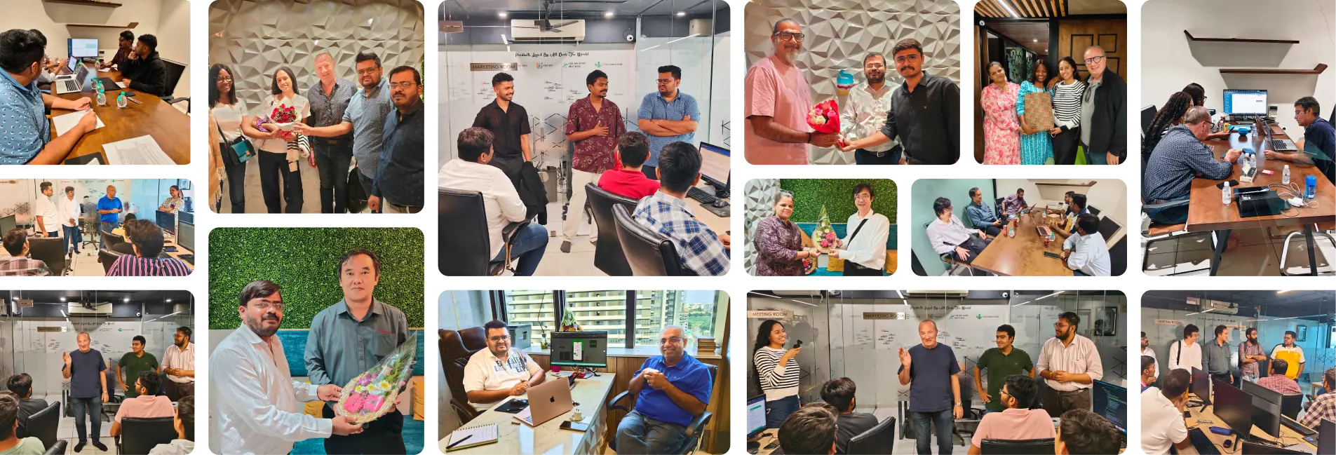 Client Visit at Office