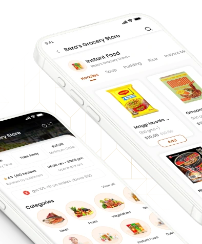 customer app - grocery product