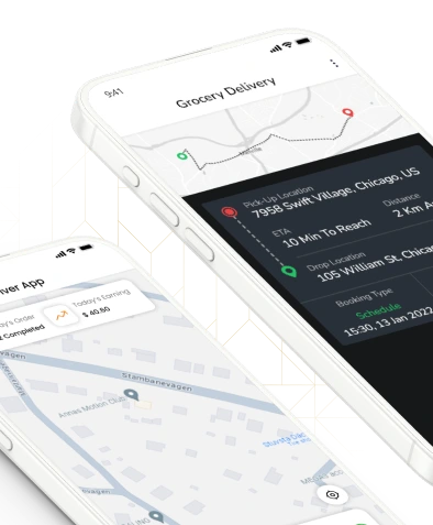 driver app - delivery tracking