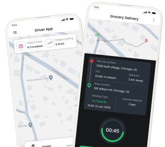 Android & iOS - Driver App