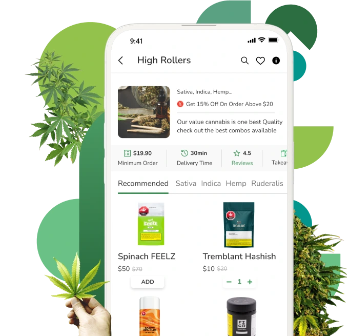 Marijuana Delivery App Solution