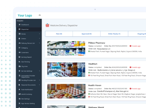Web Panel - NetMeds Clone App