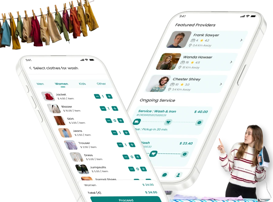 laundry App Development Solution