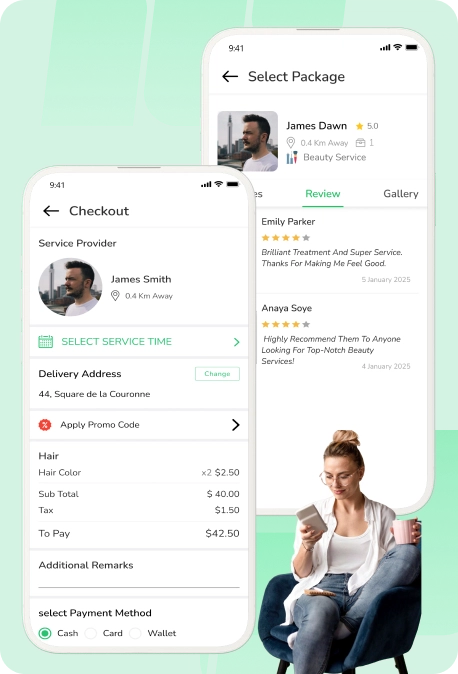 customer app features