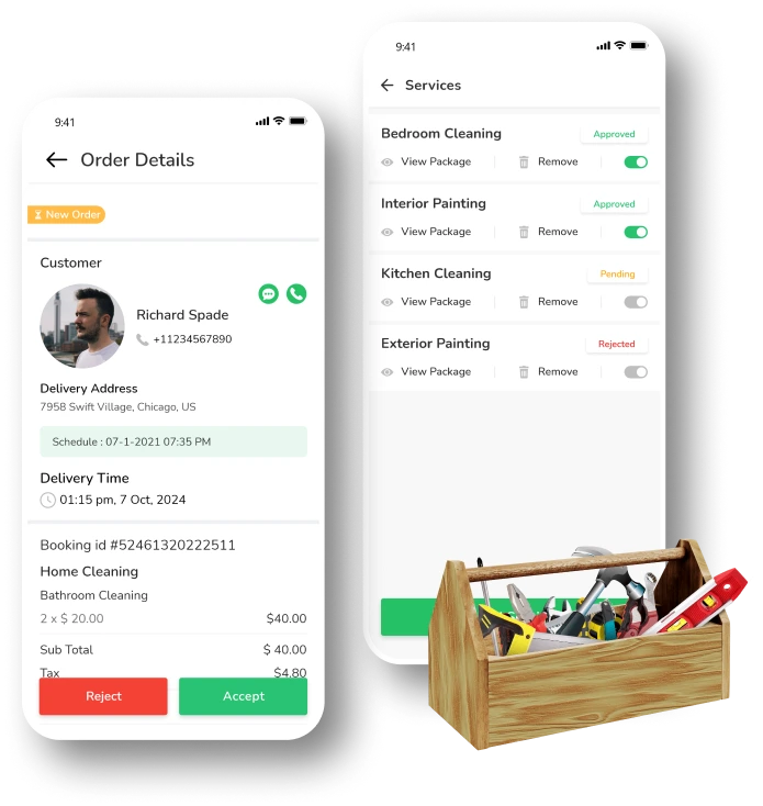 fox-handyman-customer-app-feature-ui