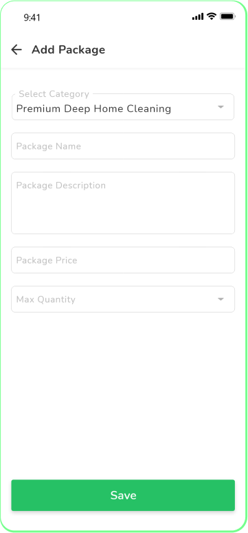 provider app - Add package