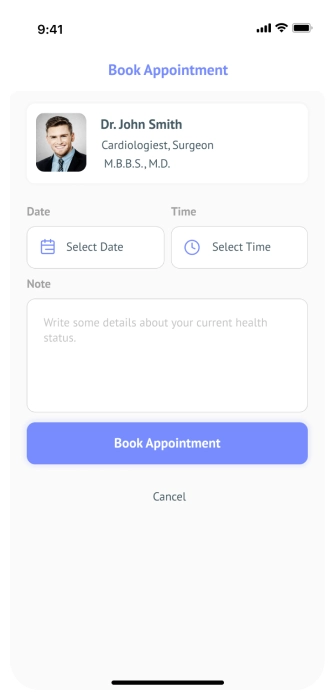 Book Doctor Appointment