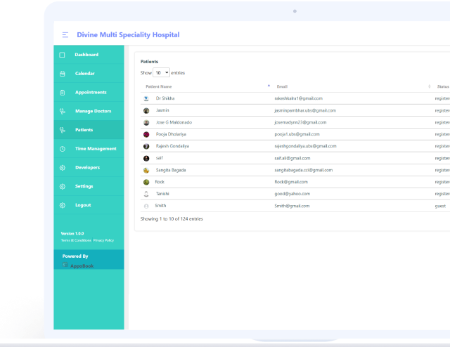 Web Admin Panel