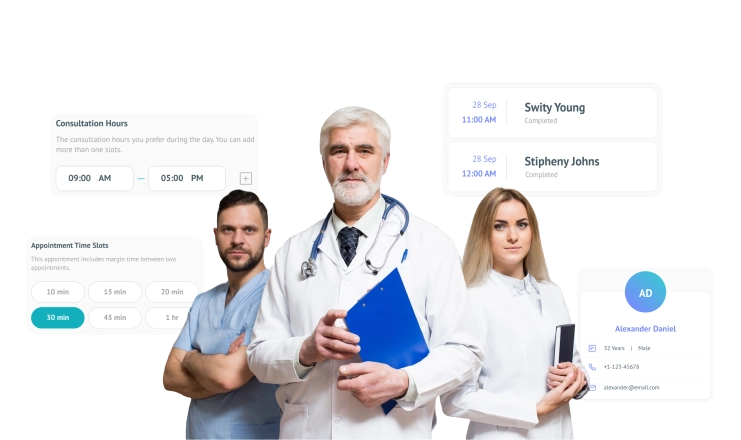 doctor appointment booking app