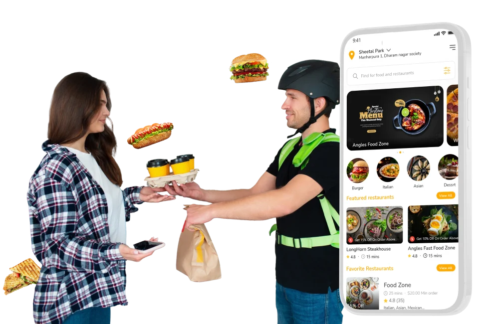 food delivery app script