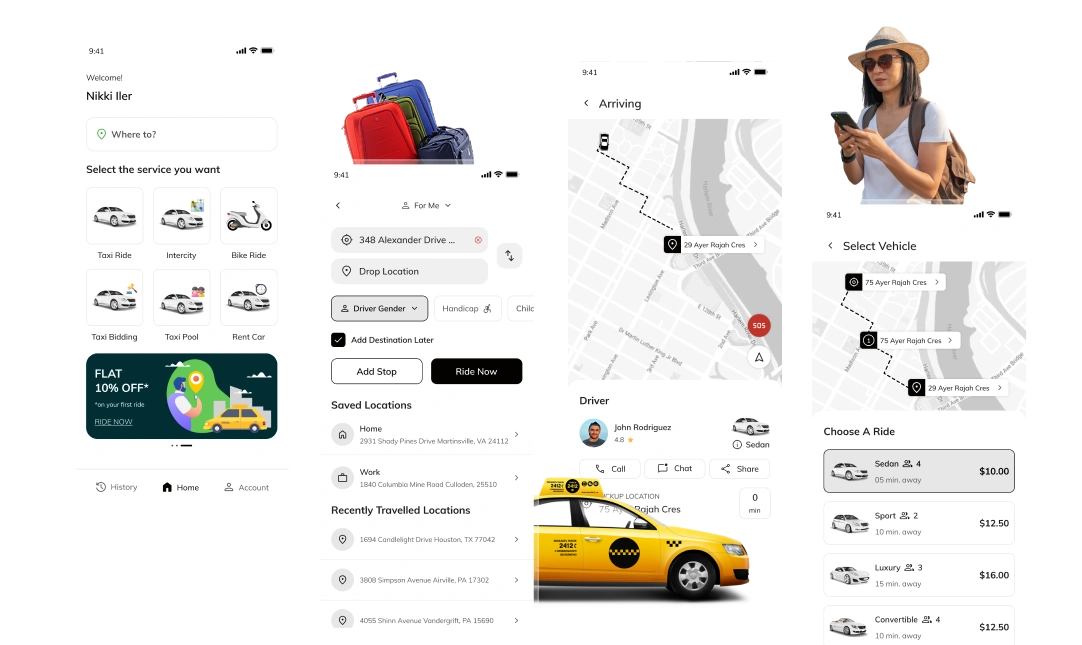 uber clone app