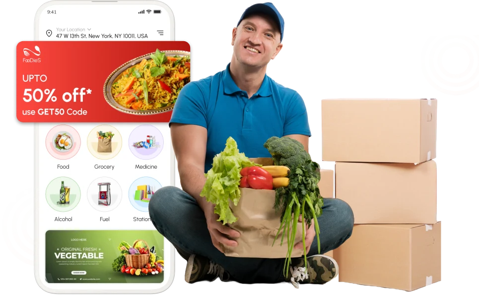 grocery delivery app development