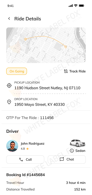 ride in process