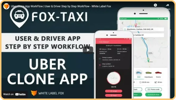 User & Driver App Live Demo