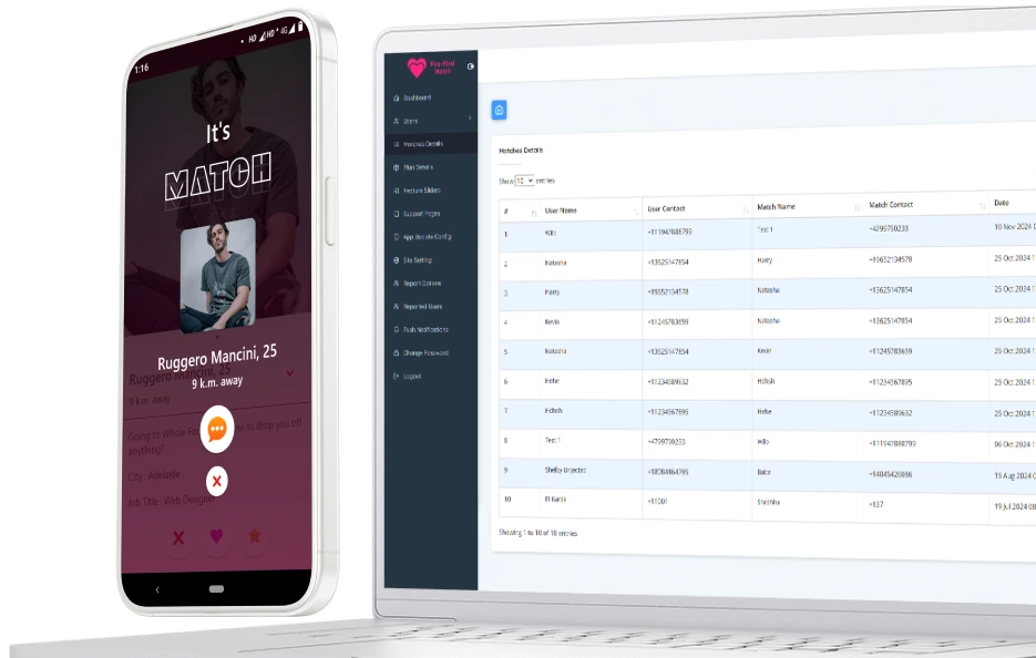 Cross-Platform Tinder Clone