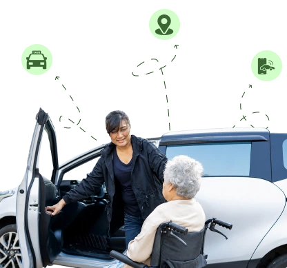 uber clone for senior Citizens