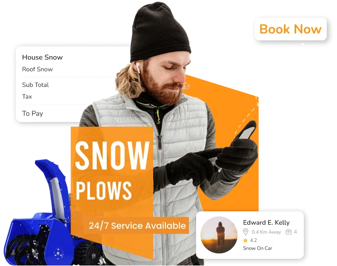 snow cleaning app