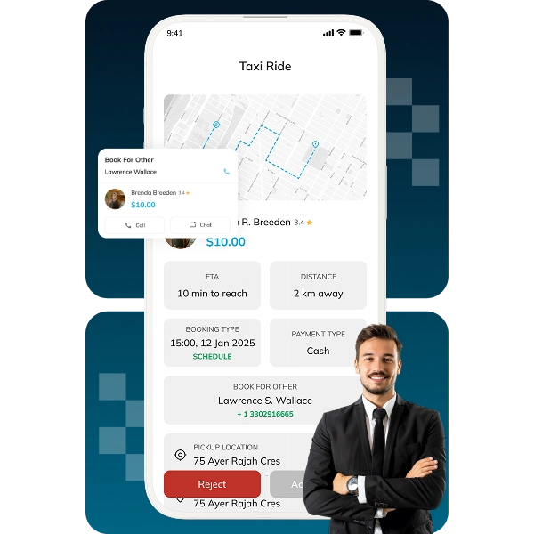 Via Clone Customer App Features