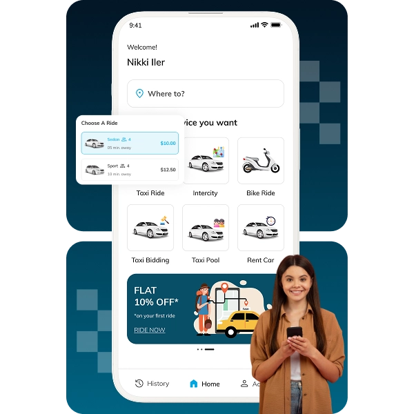 Via Clone Customer App Features