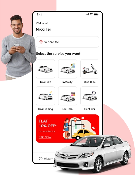 Yango Clone Customer App Feature