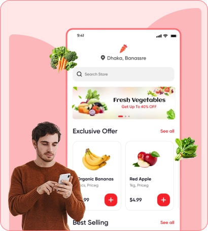 big basket clone app - online grocery shopping