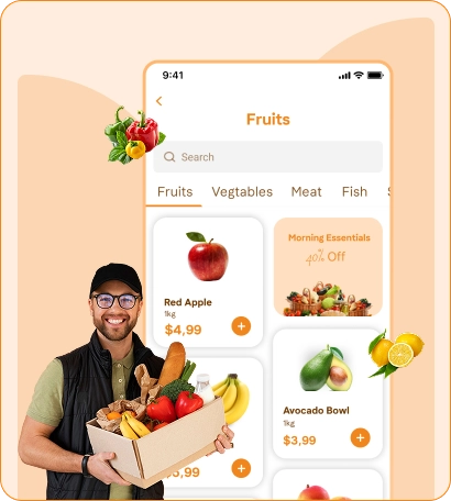 instamart clone app - online grocery shopping