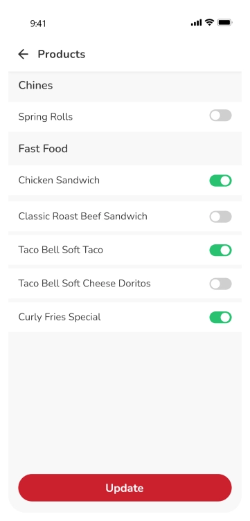 store app setting