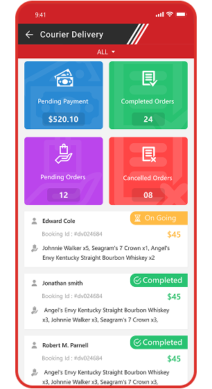Store listing - filter by offers, cuisine, rating, and delivery time