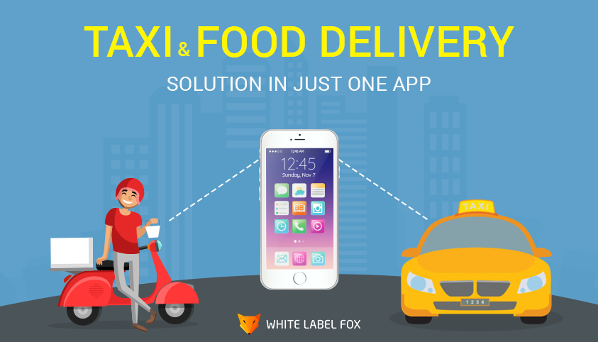 Get Food Delivery And Taxi Booking In One App