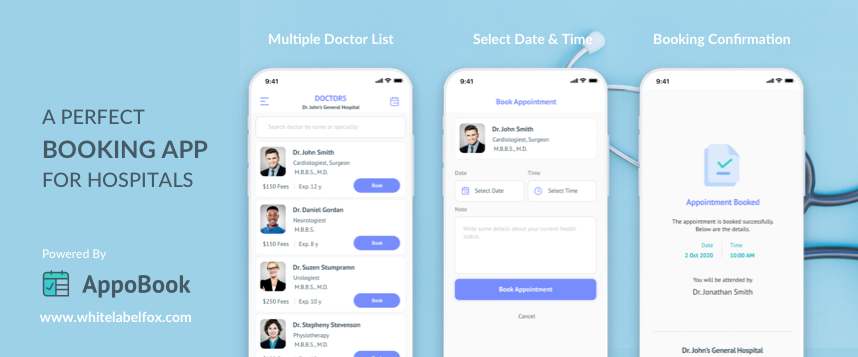 Make Your Own Online Doctor Consultation App, Uber for Doctors Appointment