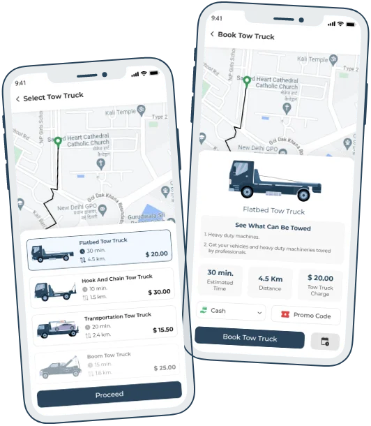 Uber Roadside Assistance App Development