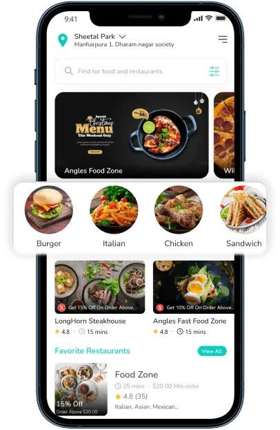 Customer App Features