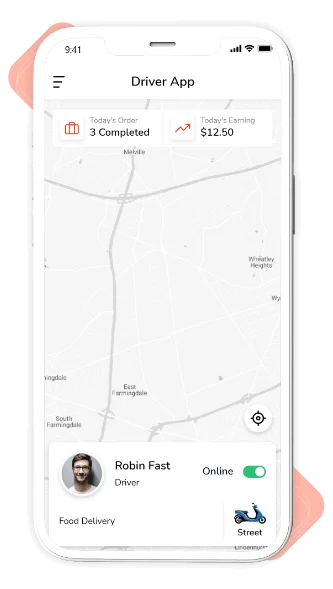 doordash app features driver image