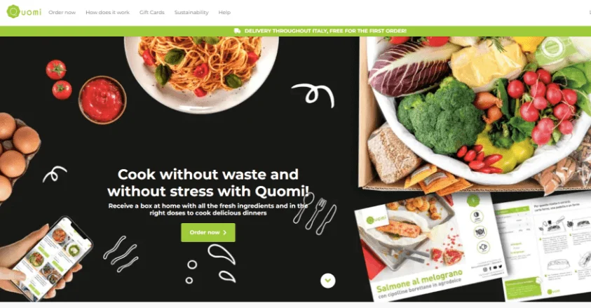 Quomi Grocery Delivery App