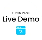 live demo Admin panel