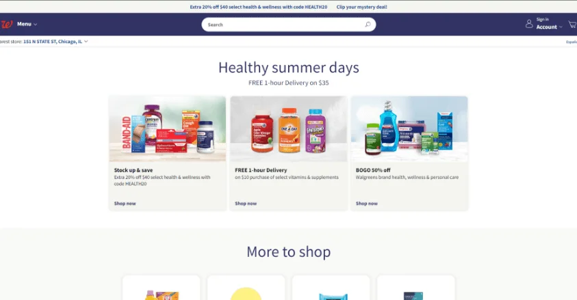 Walgreens Online Medicine Delivery Apps